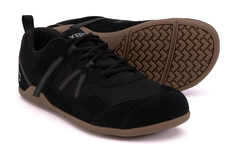 Xero Shoes Minimal-Travelschuhe Prio Suede schwarz Herren